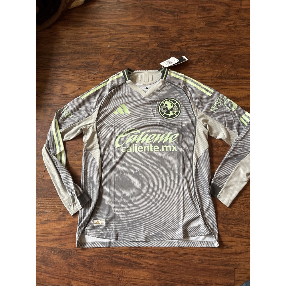 Adidas Club America 25/26 Third Authentic Long Sleeve Jersey Men's Large